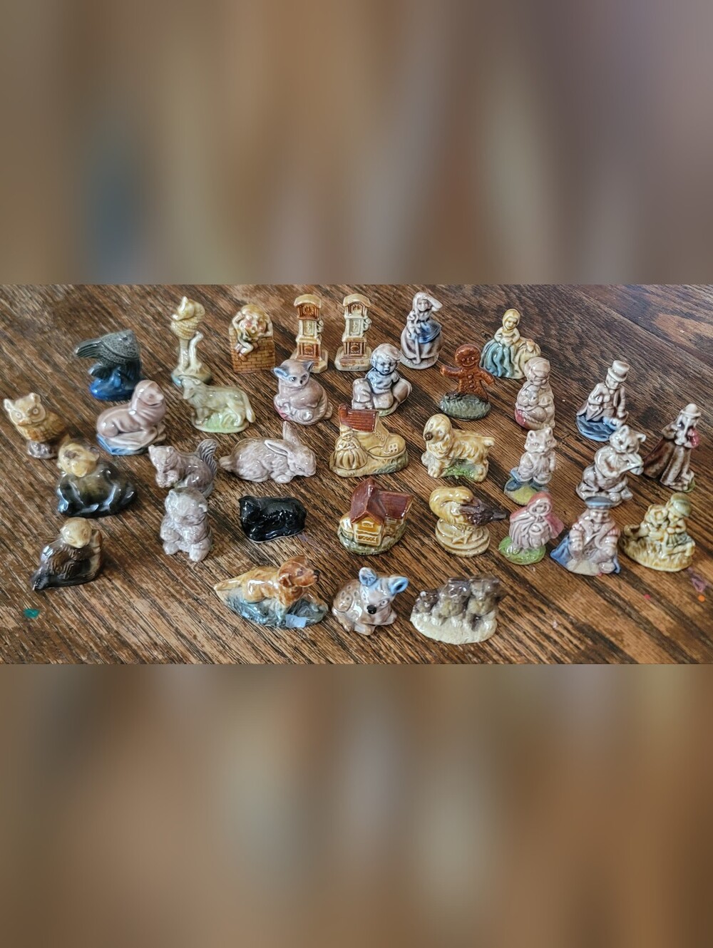 34 Wade Red Rose Tea Figurines Made In England Nursery Rhymes Animals
